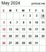 Printcal.net Calendar Widget